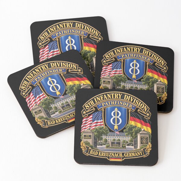 Item preview, Army - 8th Infantry Div - Pathfinder - Bad Kreuznach GE - 3D - Enhanced designed and sold by Military Insignia Products.
