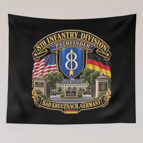 Item preview, Army - 8th Infantry Div - Pathfinder - Bad Kreuznach GE - 3D - Enhanced designed and sold by Military Insignia Products.