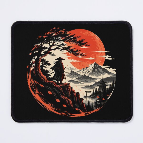 Item preview, Adventure Awaits Mountain Sunset Vintage Wilderness Explorer designed and sold by AzulAdams.