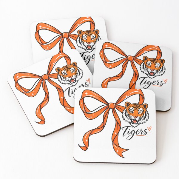 Item preview, Tigers Coquette Bow Tiger Mascot School Spirit Game Day designed and sold by T9AXER.