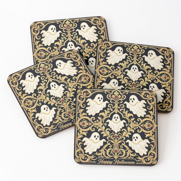 Item preview, Baroque & Ghosts - Happy Halloween designed and sold by DesignsByPrnces.