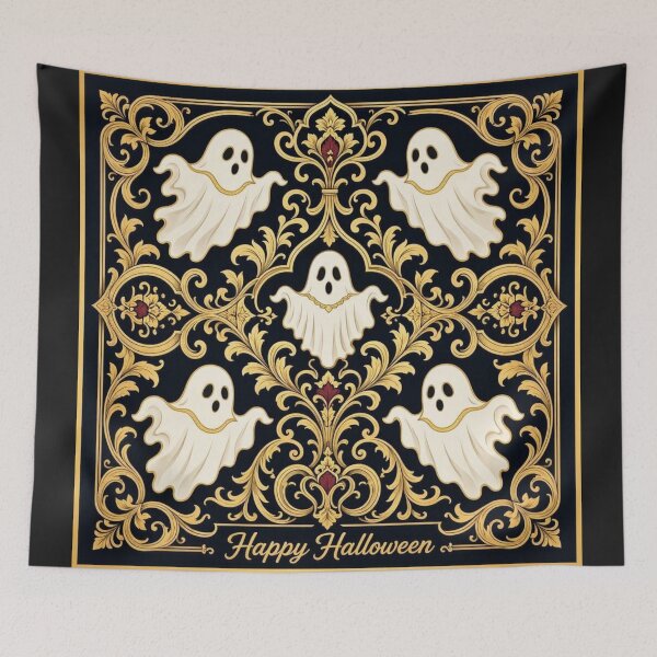 Item preview, Baroque & Ghosts - Happy Halloween designed and sold by DesignsByPrnces.