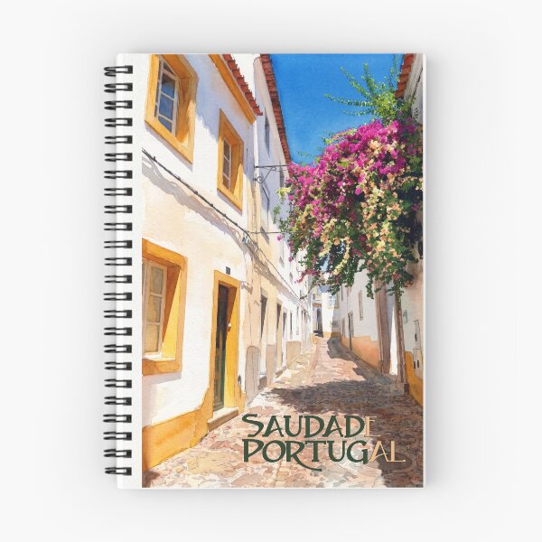 Item preview, Saudade Portugal – Aesthetic Watercolor Travel Design designed and sold by HappyLuckyJoy.