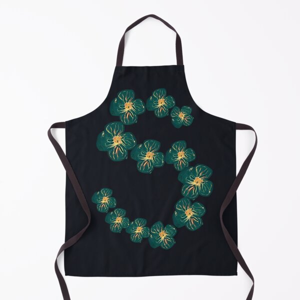 Item preview, Emerald Green Floral Letter S – Gold Accent Typography Art designed and sold by BalkanBloom.