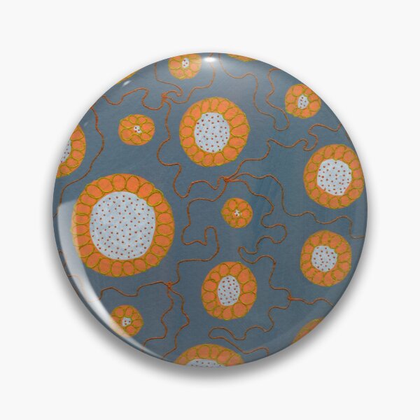 Item preview, Tangerine Orbit designed and sold by anahallart.
