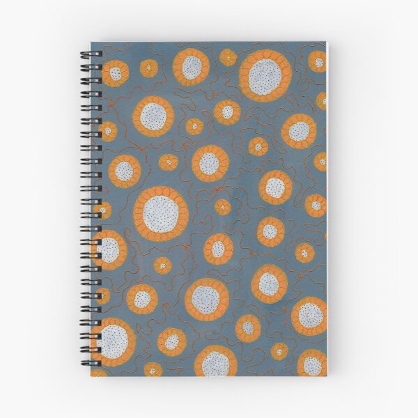 Item preview, Tangerine Orbit designed and sold by anahallart.