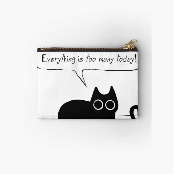 Item preview, Everything Is Too Many - Stress Cat designed and sold by Team Manticore.