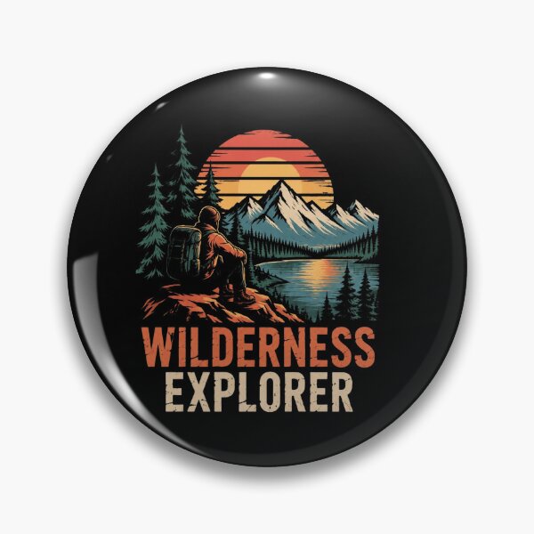Item preview, Campfire Dreams Wilderness Explorer Retro designed and sold by AzulAdams.