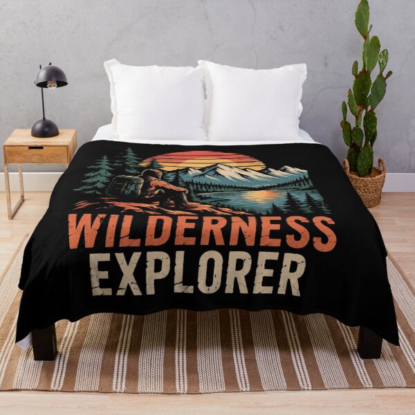 Item preview, Campfire Dreams Wilderness Explorer Retro designed and sold by AzulAdams.