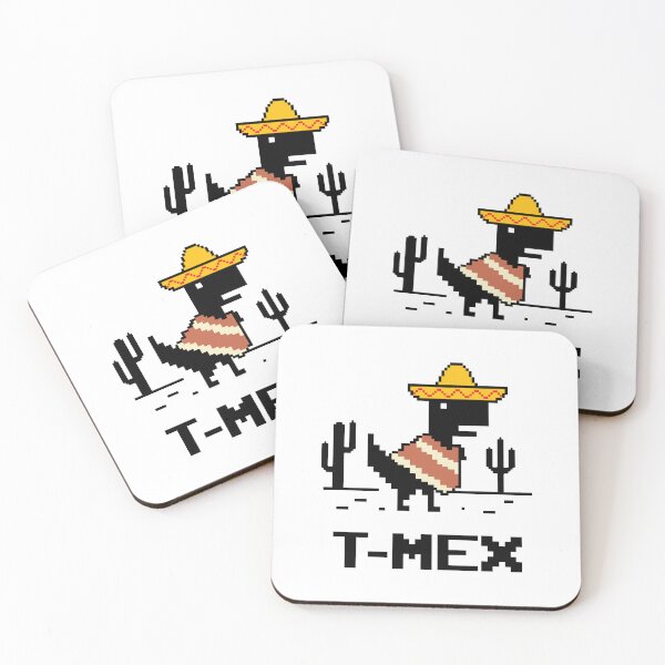 Item preview, T-Mex (Chrome Offline Dino Game) designed and sold by Giggitee.