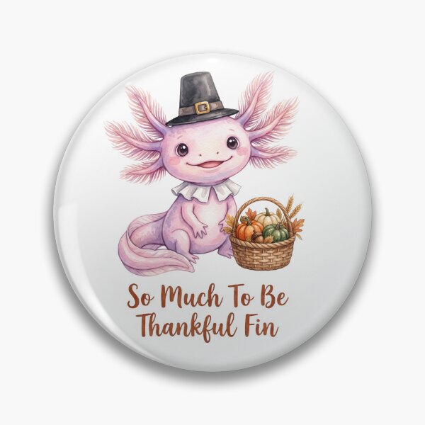 Item preview, Thankful Fin Axolotl designed and sold by Roy & Tiffany.