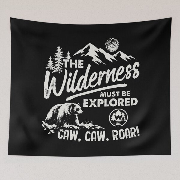 Item preview, Wilderness Explorer Retro The Wilderness Must Be Explored designed and sold by AzulAdams.
