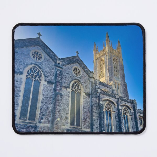 Item preview, Exmouth Holy Trinity Church Devon Historic Architecture Print designed and sold by leonwoods.