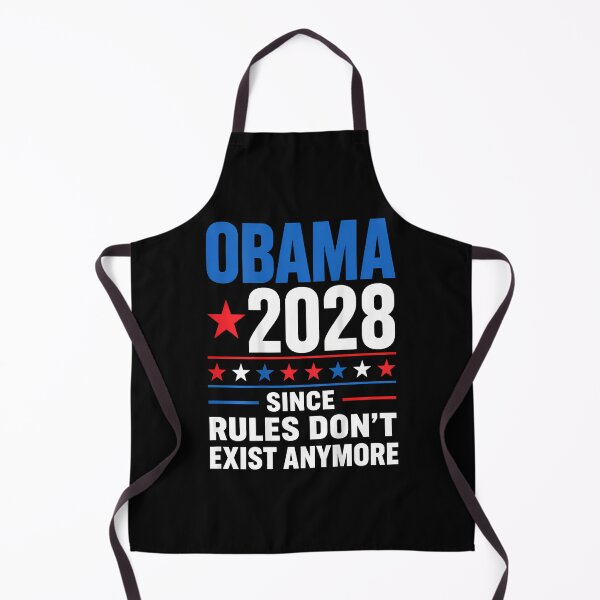 Item preview, Obama 2028 Since Rules Don'T Exist Anymore Satire designed and sold by T9AXER.