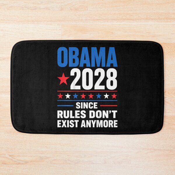 Item preview, Obama 2028 Since Rules Don'T Exist Anymore Satire designed and sold by T9AXER.