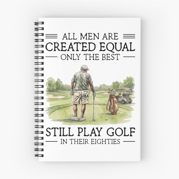 Item preview, All Men Are Created Equal Only The Best Still Play Golf In Their Eighties Funny Golfer designed and sold by LounisArt.