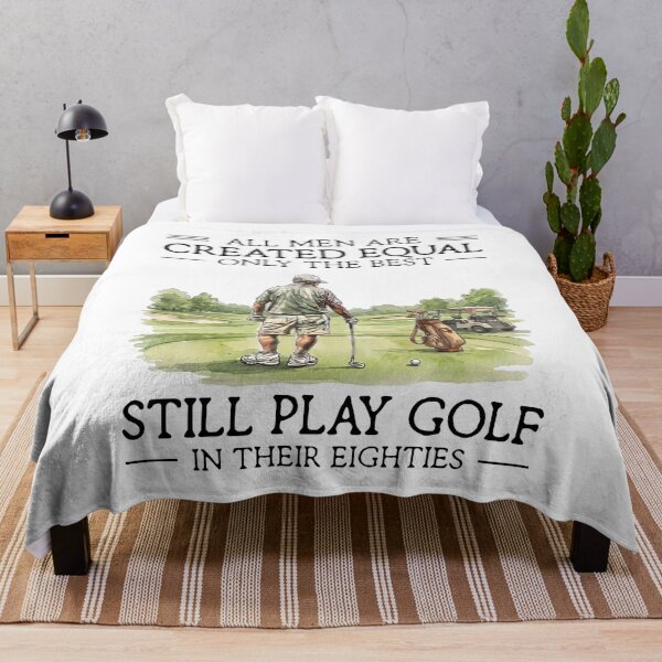 Item preview, All Men Are Created Equal Only The Best Still Play Golf In Their Eighties Funny Golfer designed and sold by LounisArt.