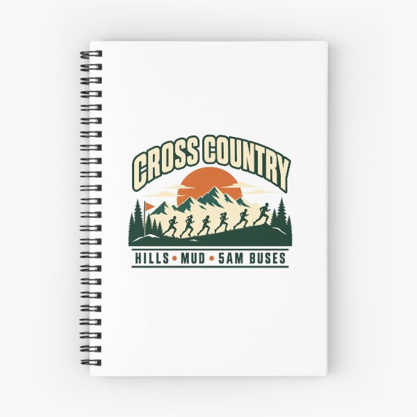 Item preview, Cross Country Hills and Mud - XC Season Runner Art designed and sold by Ridaelb.