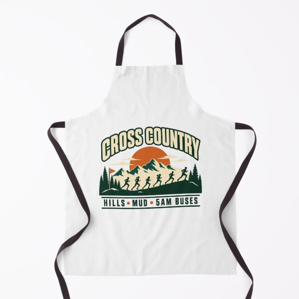 Item preview, Cross Country Hills and Mud - XC Season Runner Art designed and sold by Ridaelb.