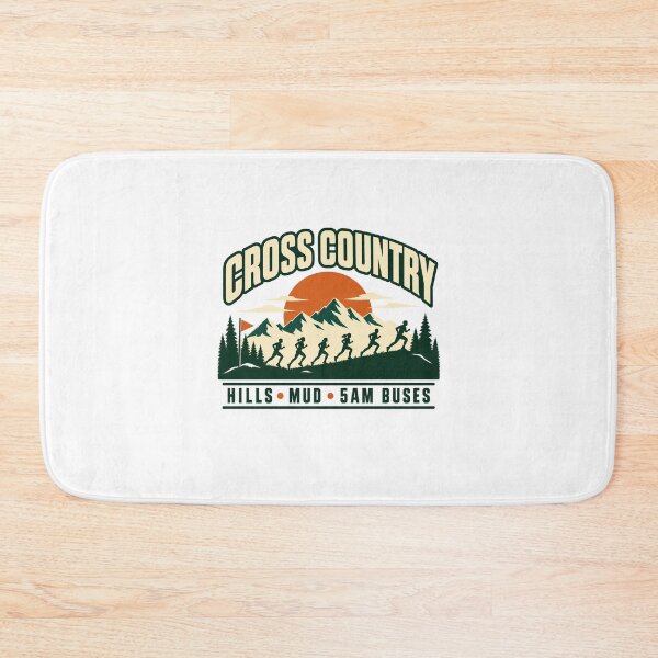 Item preview, Cross Country Hills and Mud - XC Season Runner Art designed and sold by Ridaelb.