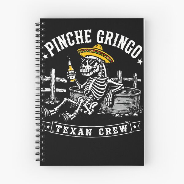 Item preview, Pinche Gringo Texan Crew Skeleton Sombrero designed and sold by T9AXER.