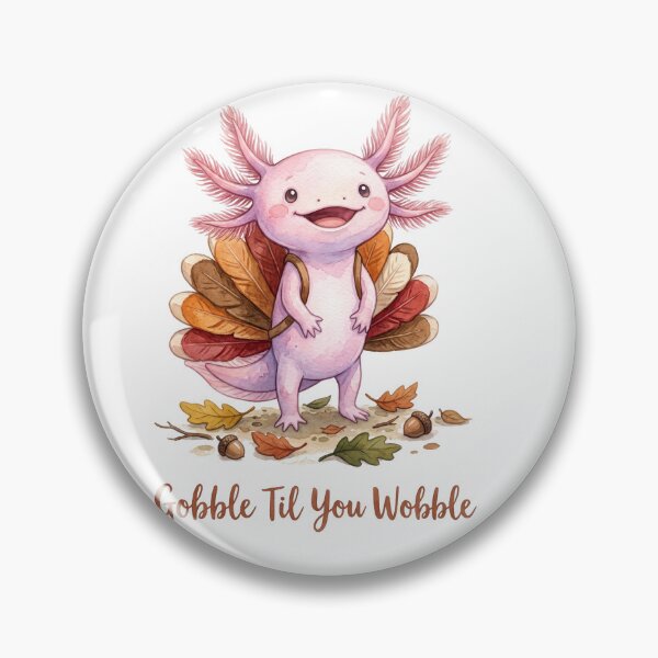 Item preview, Turkey Axolotl Thanksgiving designed and sold by Roy & Tiffany.