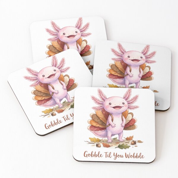 Item preview, Turkey Axolotl Thanksgiving designed and sold by Roy & Tiffany.