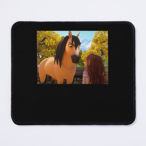 Item preview, Lucky Prescott, Spirit, cartoon, 2021, the indomitable, steed, Stallion of the Cimarron   (3) designed and sold by Mustelacanaviar.