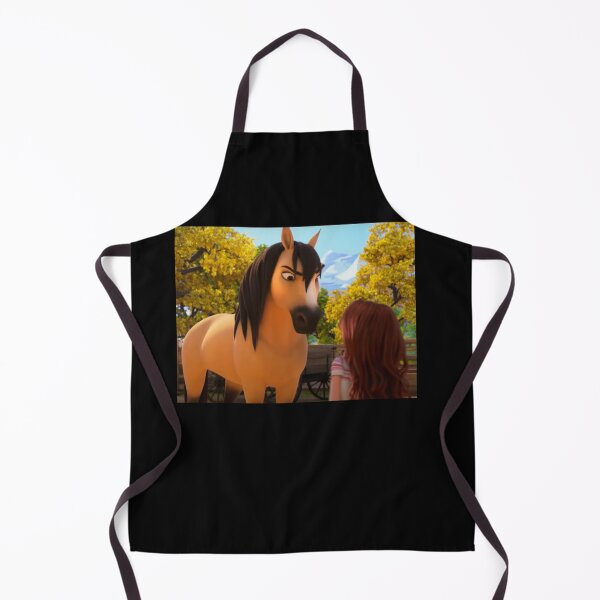 Item preview, Lucky Prescott, Spirit, cartoon, 2021, the indomitable, steed, Stallion of the Cimarron (3) designed and sold by Mustelacanaviar.