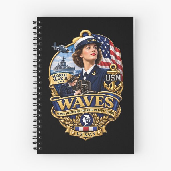 Item preview, WAVES - Women Accepted for Volunteer Emergency Service WWII - 3D - Enhanced designed and sold by Military Insignia Products.