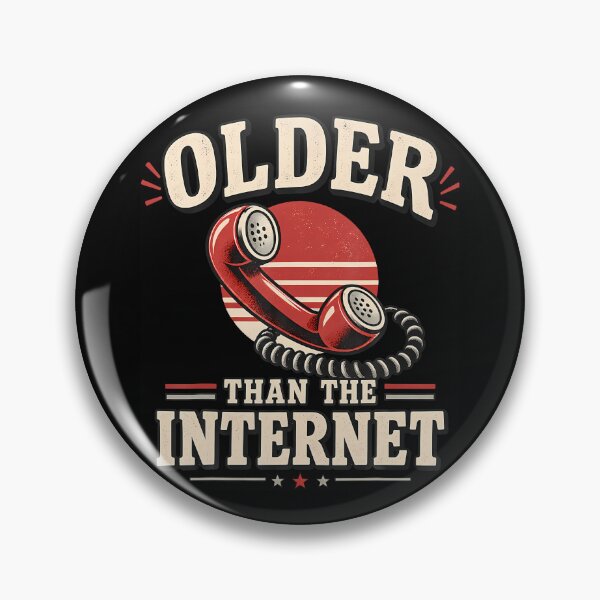 Item preview, Older Than The Internet Funny Retro Phone Humor designed and sold by T9AXER.