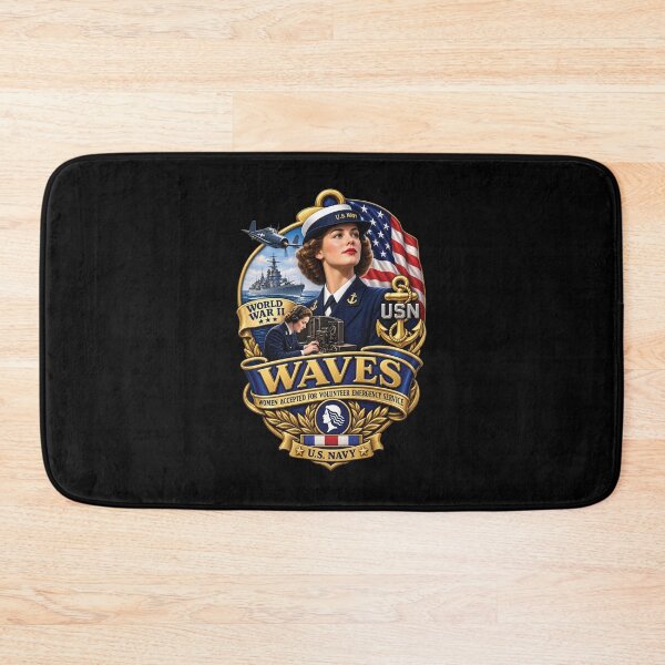Item preview, WAVES - Women Accepted for Volunteer Emergency Service WWII - 3D - Enhanced designed and sold by Military Insignia Products.