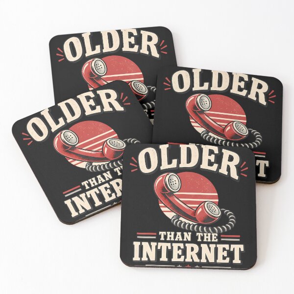 Item preview, Older Than The Internet Funny Retro Phone Humor designed and sold by T9AXER.