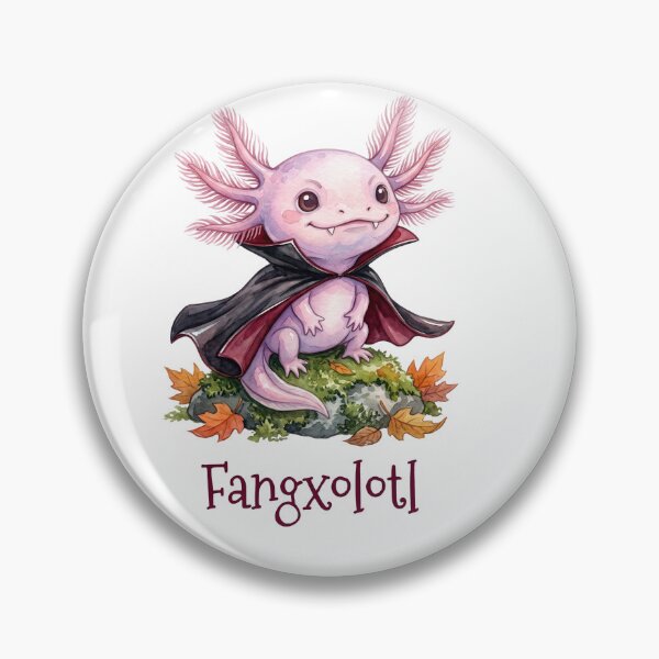 Item preview, Fangxolotl Vampire Bat designed and sold by Roy & Tiffany.