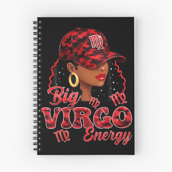 Item preview, Big Virgo Energy Afro Girl Wearing Red Cap Virgo Zodiac Sign designed and sold by T9AXER.