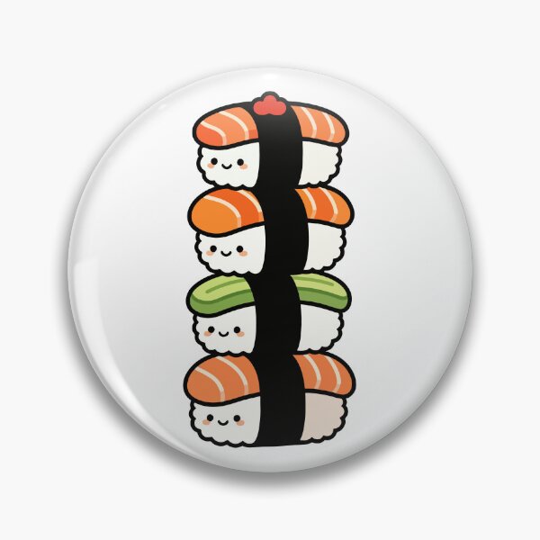 Item preview, Kawaii Sushi Stack – Cute Colorful Japanese Food designed and sold by AliveStyle.