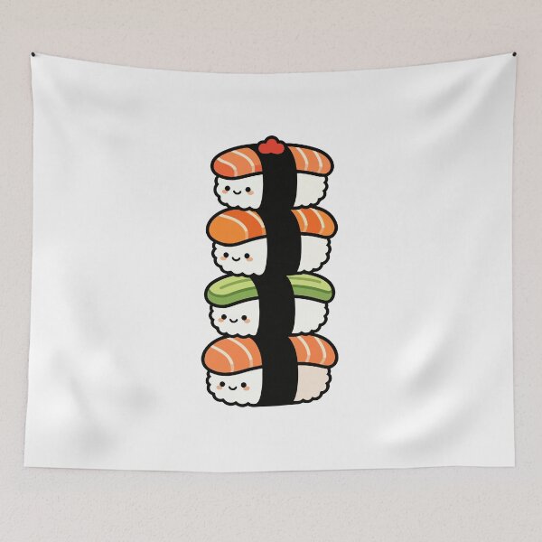 Item preview, Kawaii Sushi Stack – Cute Colorful Japanese Food designed and sold by AliveStyle.