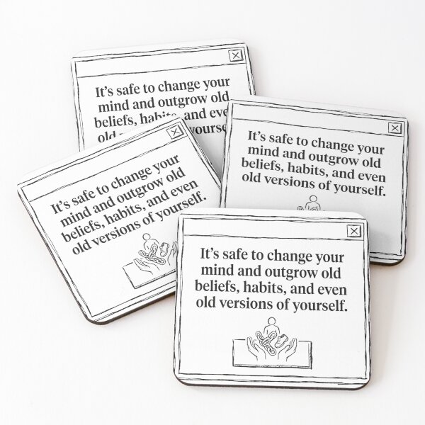 Item preview, Safe to change quote designed and sold by Mind Empowerment Designs.