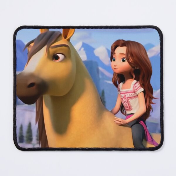 Item preview, Lucky Prescott, Spirit, cartoon, 2021, the indomitable, steed, Stallion of the Cimarron   (4) designed and sold by Mustelacanaviar.