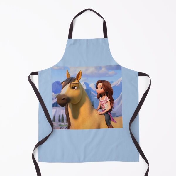 Item preview, Lucky Prescott, Spirit, cartoon, 2021, the indomitable, steed, Stallion of the Cimarron (4) designed and sold by Mustelacanaviar.