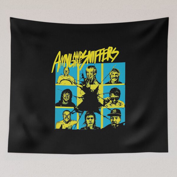 Item preview, AMYL AND THE SNIFFERS X WALLOPFAM designed and sold by Drizzlers.