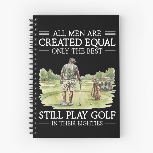 Item preview, All Men Are Created Equal Only The Best Still Play Golf In Their Eighties Funny Golfer designed and sold by LounisArt.