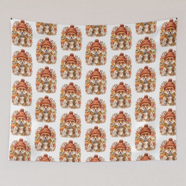 Item preview, Fall Forever Fox designed and sold by Roy & Tiffany.