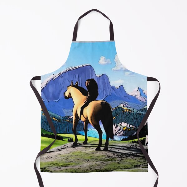 Item preview, Lucky Prescott, Spirit, drawings, 2021, the indomitable, steed, Stallion of the Cimarron, horse, hor designed and sold by Mustelacanaviar.