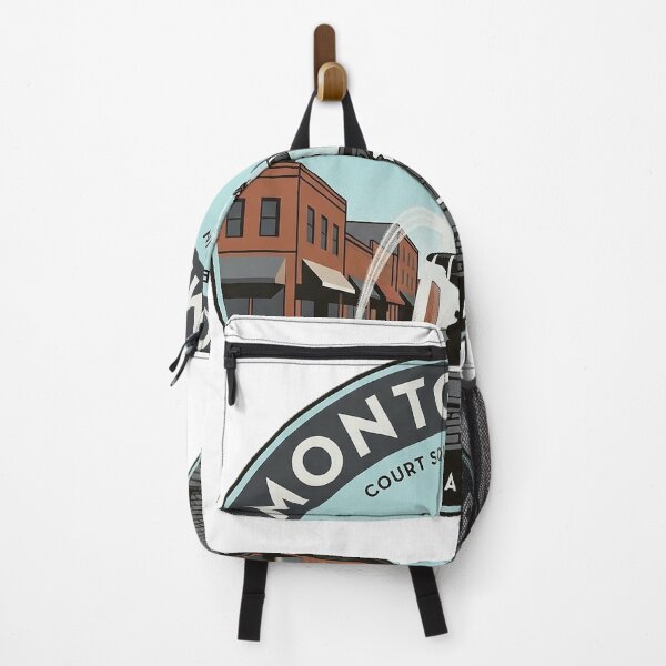 Item preview, Court Square Fountain Montgomery Alabama Sticker Badge designed and sold by DetourDgn.
