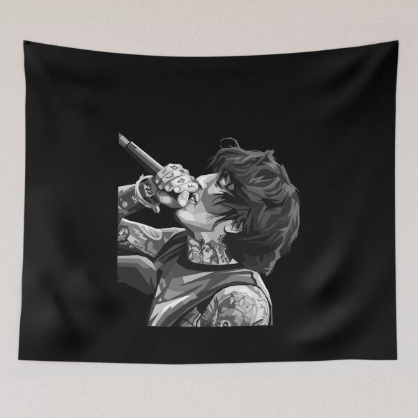 Aperçu de l'œuvre Oliver Sykes Grayscale créée et vendue par verlonzariy.