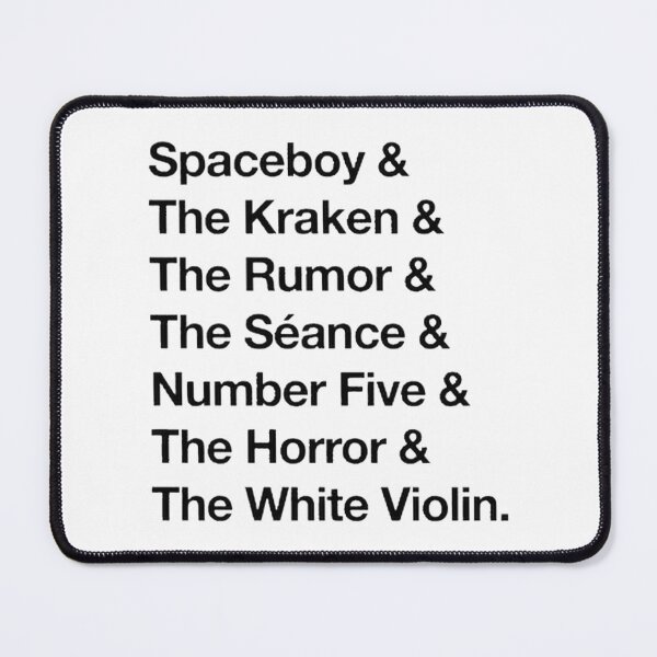 Item preview, Umbrella Academy Name List Graphic Art | ⭐⭐⭐⭐⭐ Best Seller designed and sold by Toddisded.