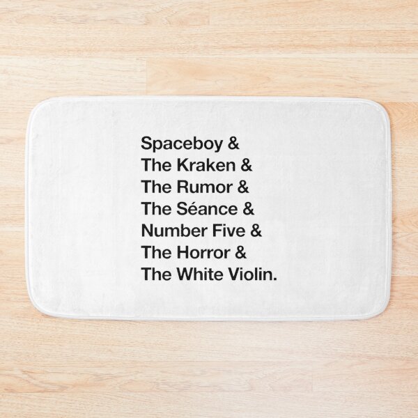 Item preview, Umbrella Academy Name List Graphic Art | ⭐⭐⭐⭐⭐ Best Seller designed and sold by Toddisded.