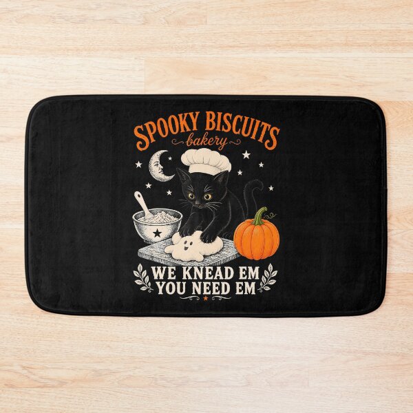Item preview, Funny Spooky Biscuits Club Cat Lovers Pastry Halloween designed and sold by T9AXER.