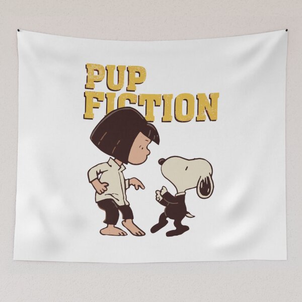 Item preview, Snoopy Lucy Pup Fiction Design designed and sold by Gerberjayey.